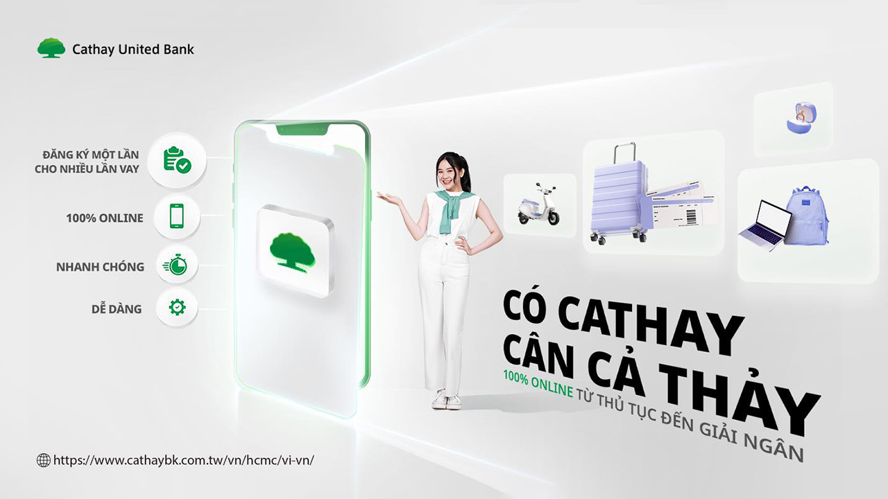 Vay hạn mức Cathay United Bank
