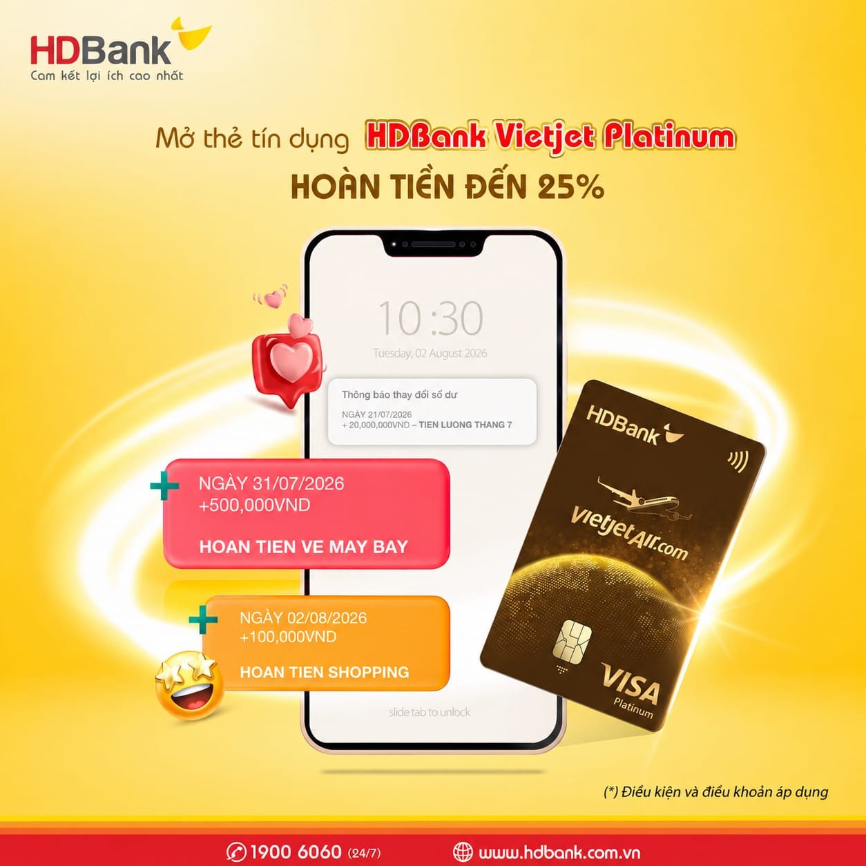 Thẻ tín dụng HDBank