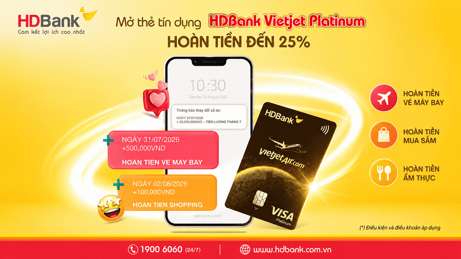 Thẻ tín dụng HDBank